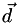 $\Vec{d}$